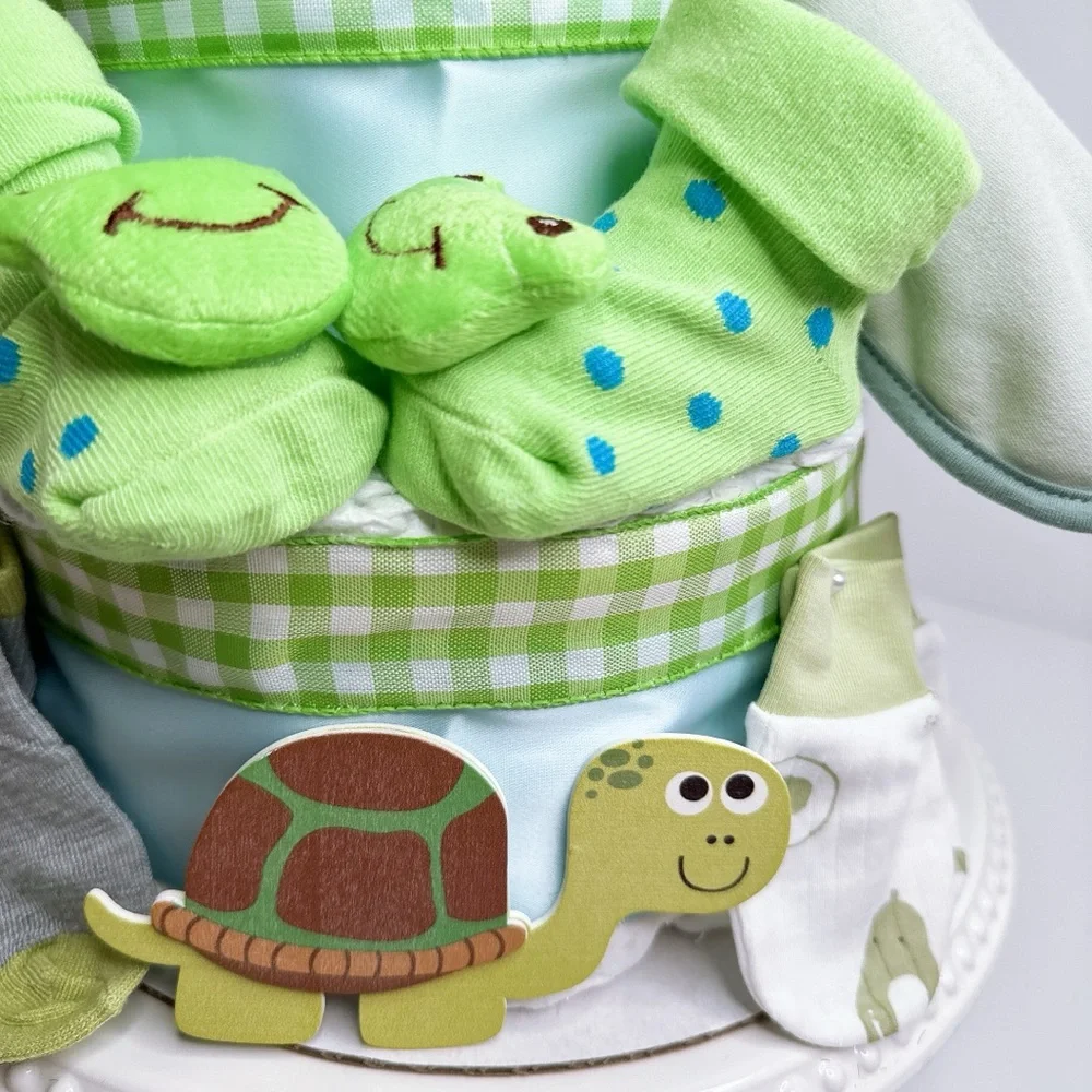 Turtle Diaper Cake? Baby Shower Gift